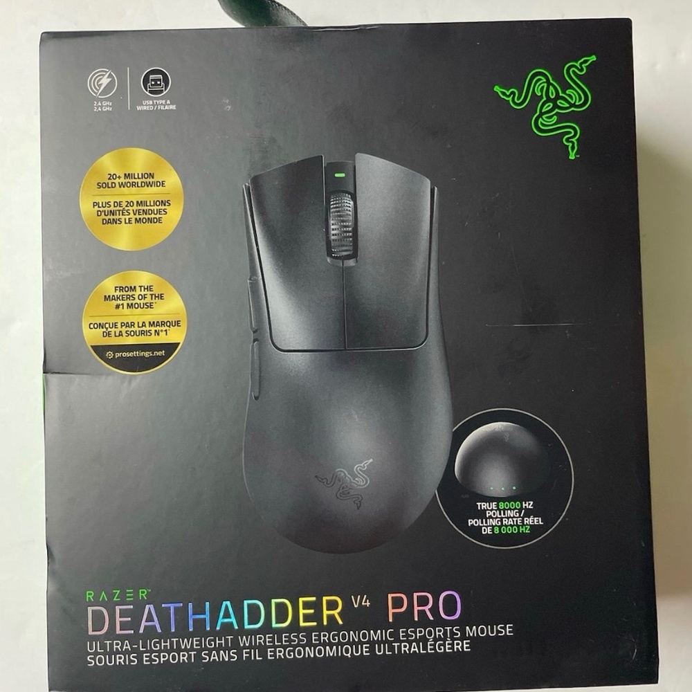 Razer DeathAdder V4 Pro mouse